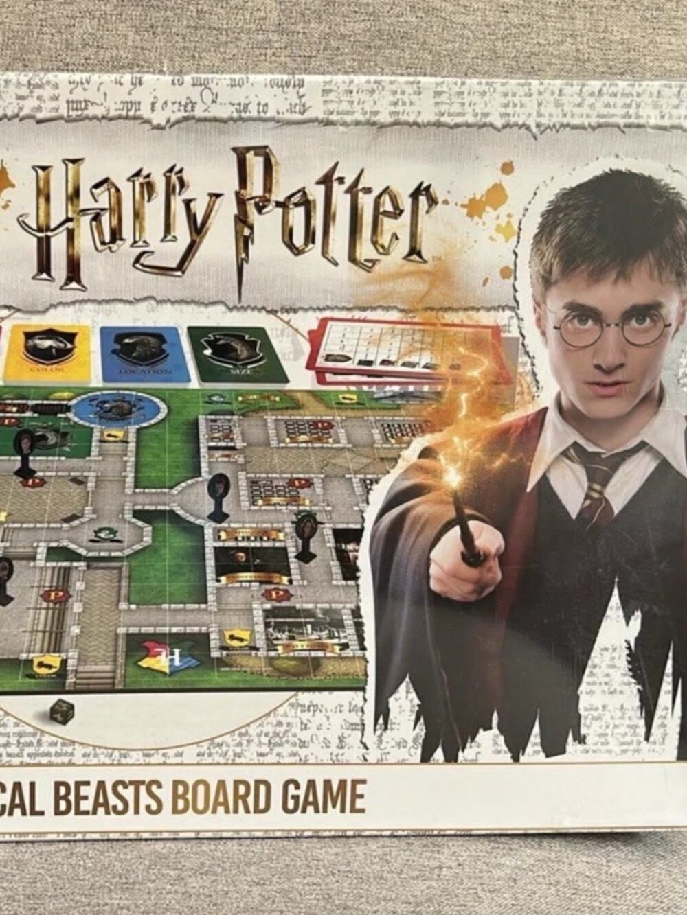 WIZARDING WORLD OF HARRY POTTER MAGICAL BEASTS BOARD GAME (RETIRED) BRAND NEW /